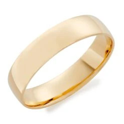 18ct Yellow Gold Men’s Wedding Ring