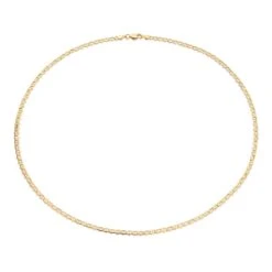 9ct Yellow Gold Anchor Necklace