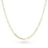 9ct Yellow Gold Paperchain Necklace