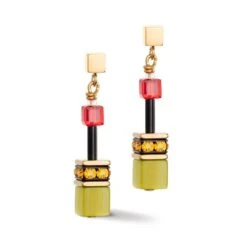 Coeur De Lion Geocube Drop Ladies Earrings