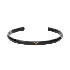 Emporio Armani Black Tone Men's Bangle