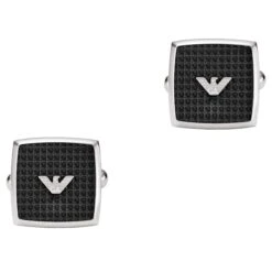 Emporio Armani Logo Square Cufflinks