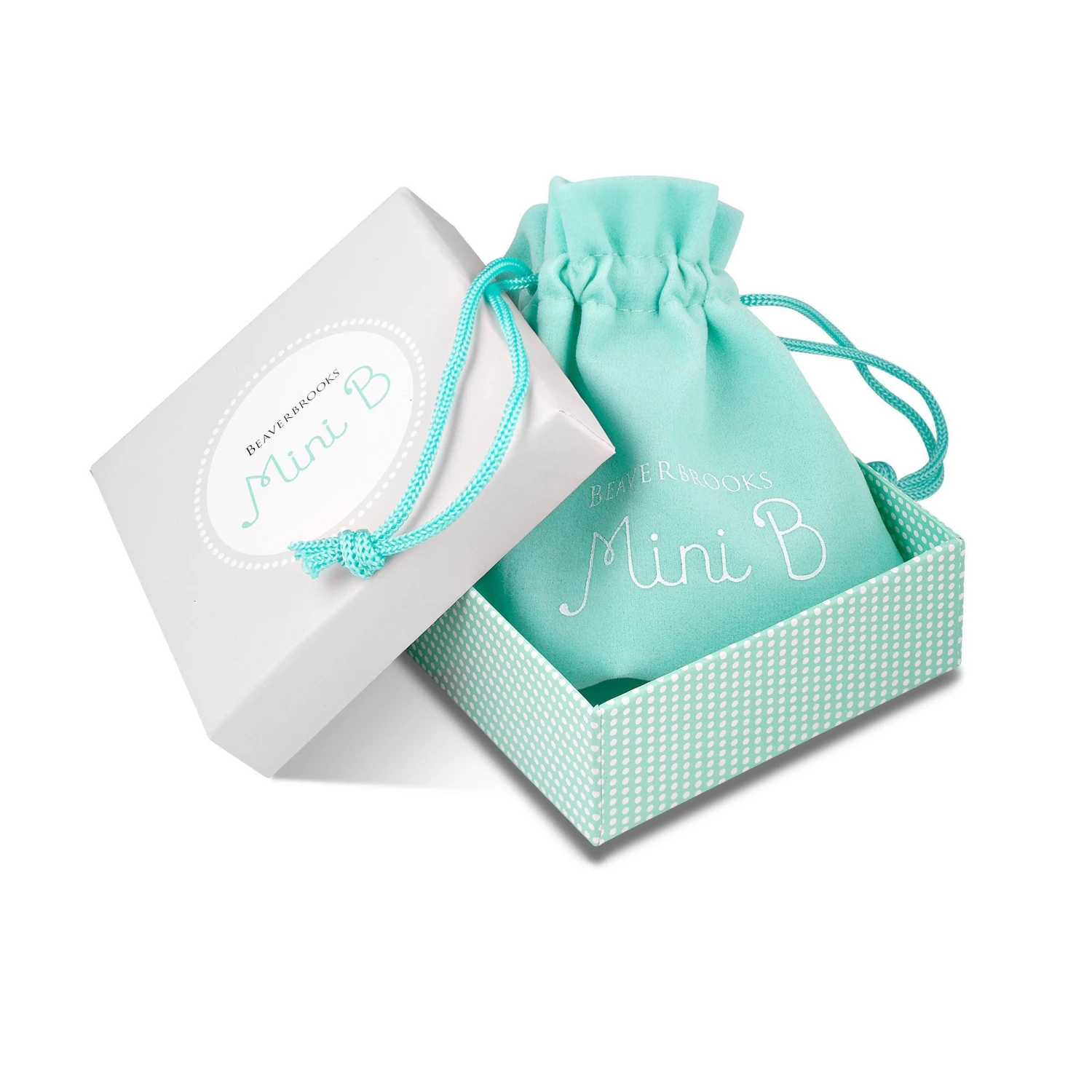 Mini B 9ct Gold Diamond Heart Locket - Image 3