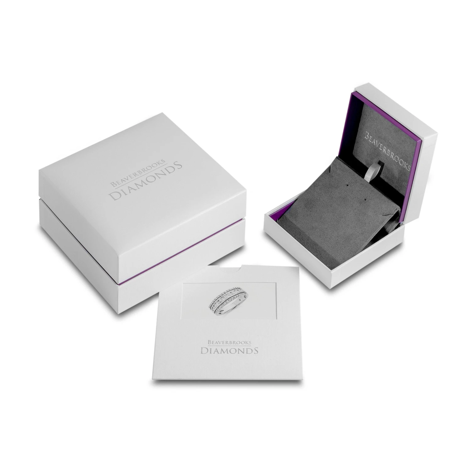 Three Colour 9ct Gold Diamond Infinity Locket - Image 3