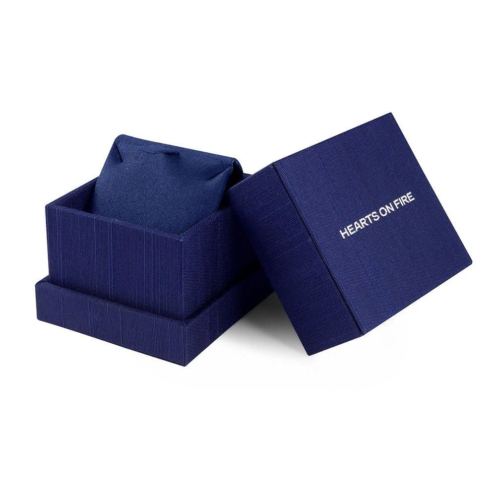 Hearts On Fire 18ct White Gold Diamond Earrings - Image 4