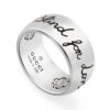Gucci Blind For Love Silver Ring