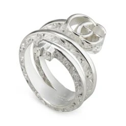Gucci GG Marmont Silver Ring