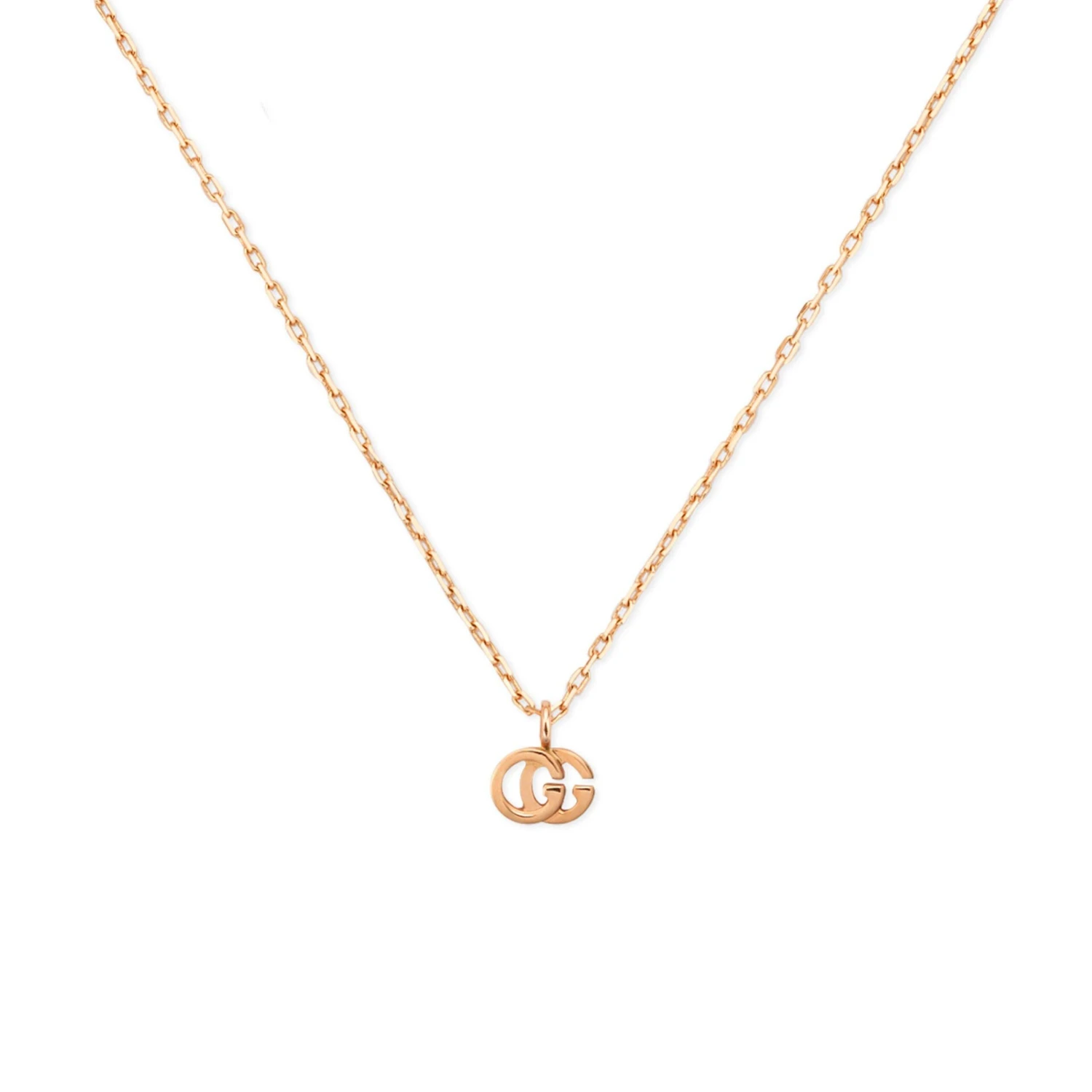 Gucci GG Running 18ct Rose Gold Pendant
