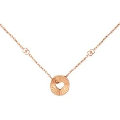 Gucci Icon 18ct Rose Gold Heart Pendant