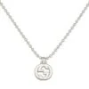 Gucci Interlocking G Silver Pendant