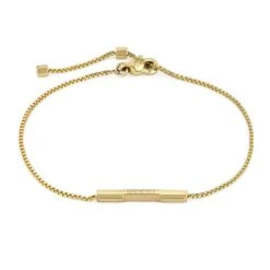 Gucci Link To Love 18ct Gold Bar Bracelet