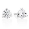 Hearts On Fire 18ct White Gold Diamond Earrings