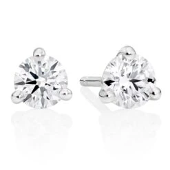Hearts On Fire 18ct White Gold Diamond Earrings