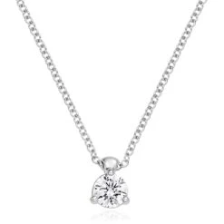 Hearts On Fire 18ct White Gold Diamond Pendant