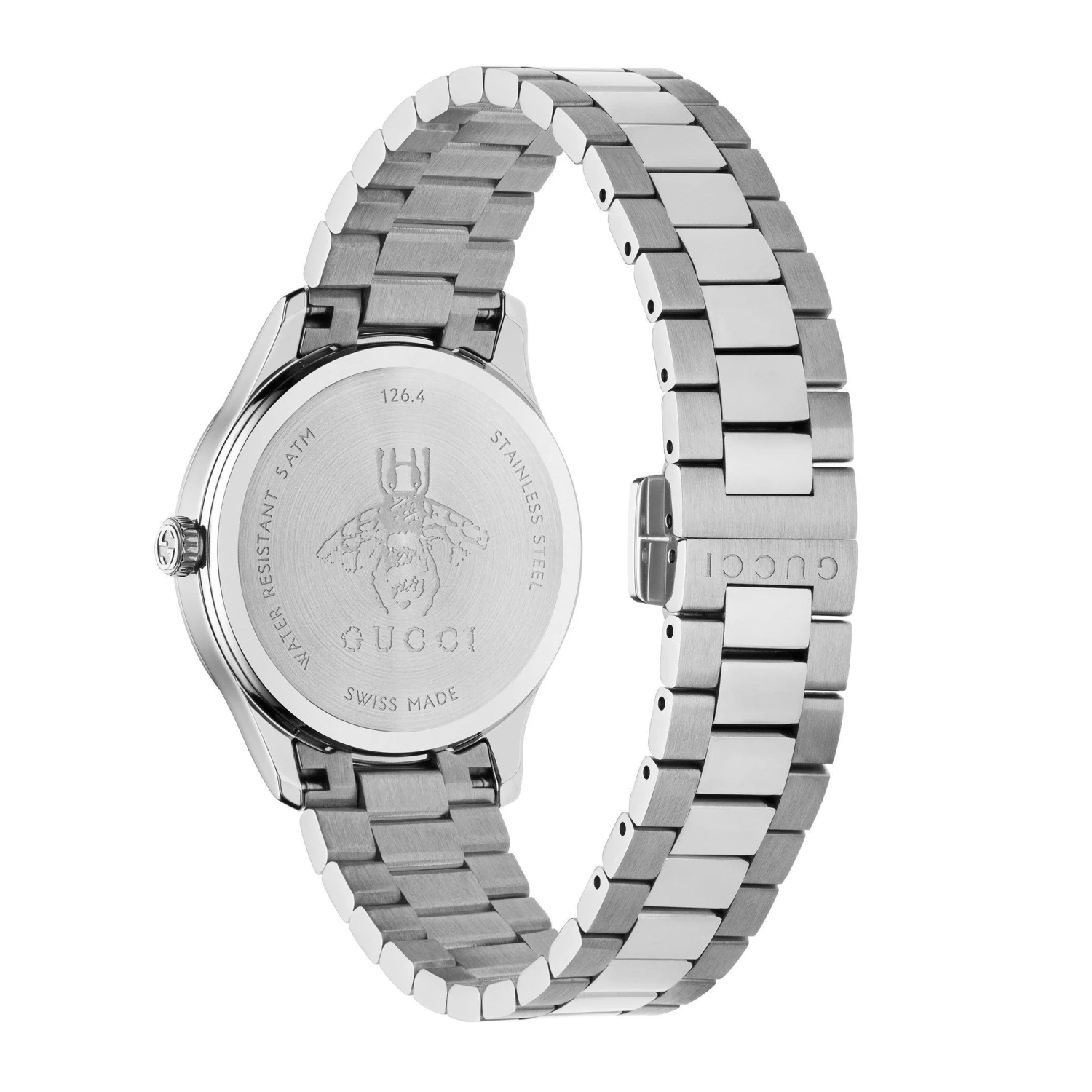 Gucci G-Timeless Stainless Steel Ladies Quartz Watch - Image 2