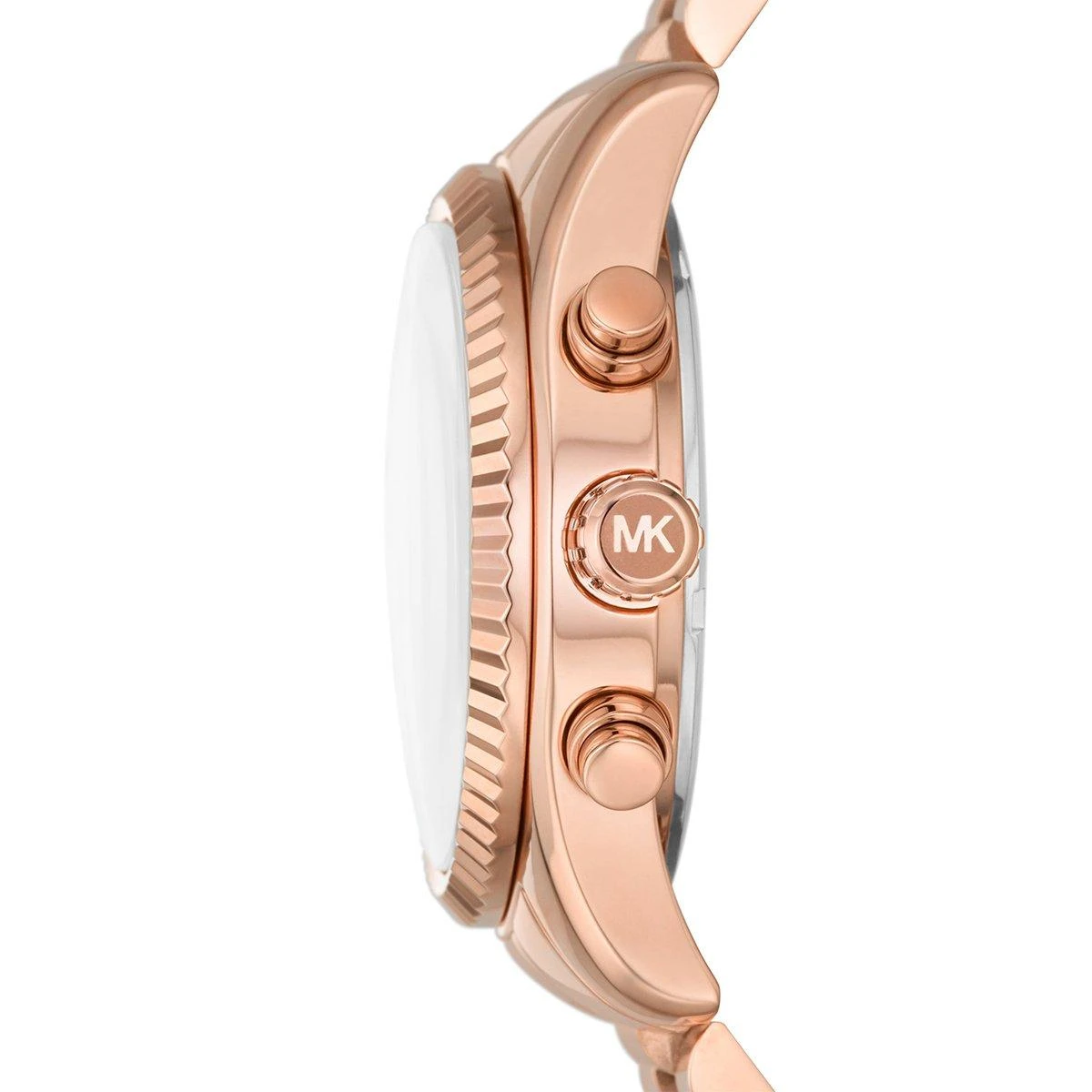 Michael Kors Rose Gold Tone Lexington Chronograph Ladies Watch - Image 2