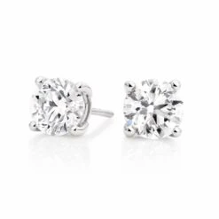 Platinum Diamond Earrings