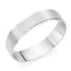 Platinum Textured Men's Wedding Ring