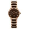 Rado Centrix Rose Gold Tone PVD Diamond Ladies Watch