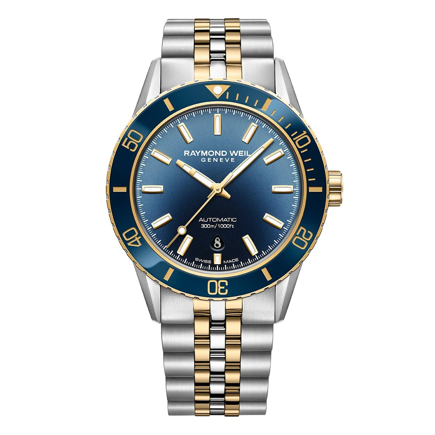 Raymond Weil Freelancer Stainless Steel Yellow Gold PVD Automatic Men’s Watch