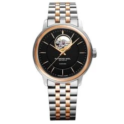 Raymond Weil Maestro Steel And Rose Gold PVD Automatic Men's Watch
