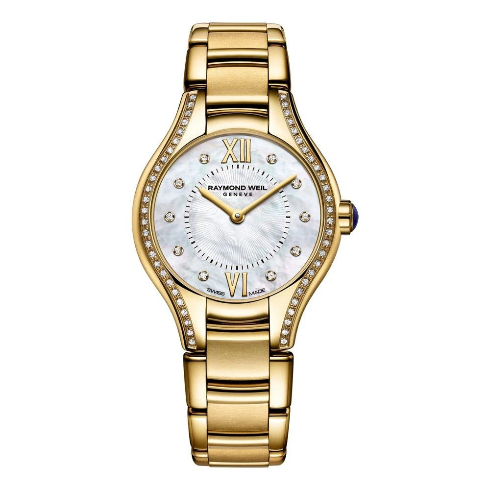 Raymond Weil Noemia Gold Plated Diamond Ladies Watch