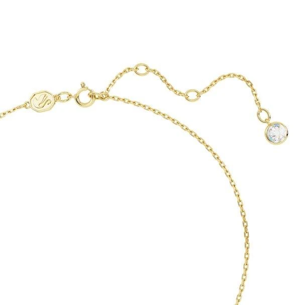 Swarovski Stilla Heart Gold Tone Ladies Necklace - Image 3