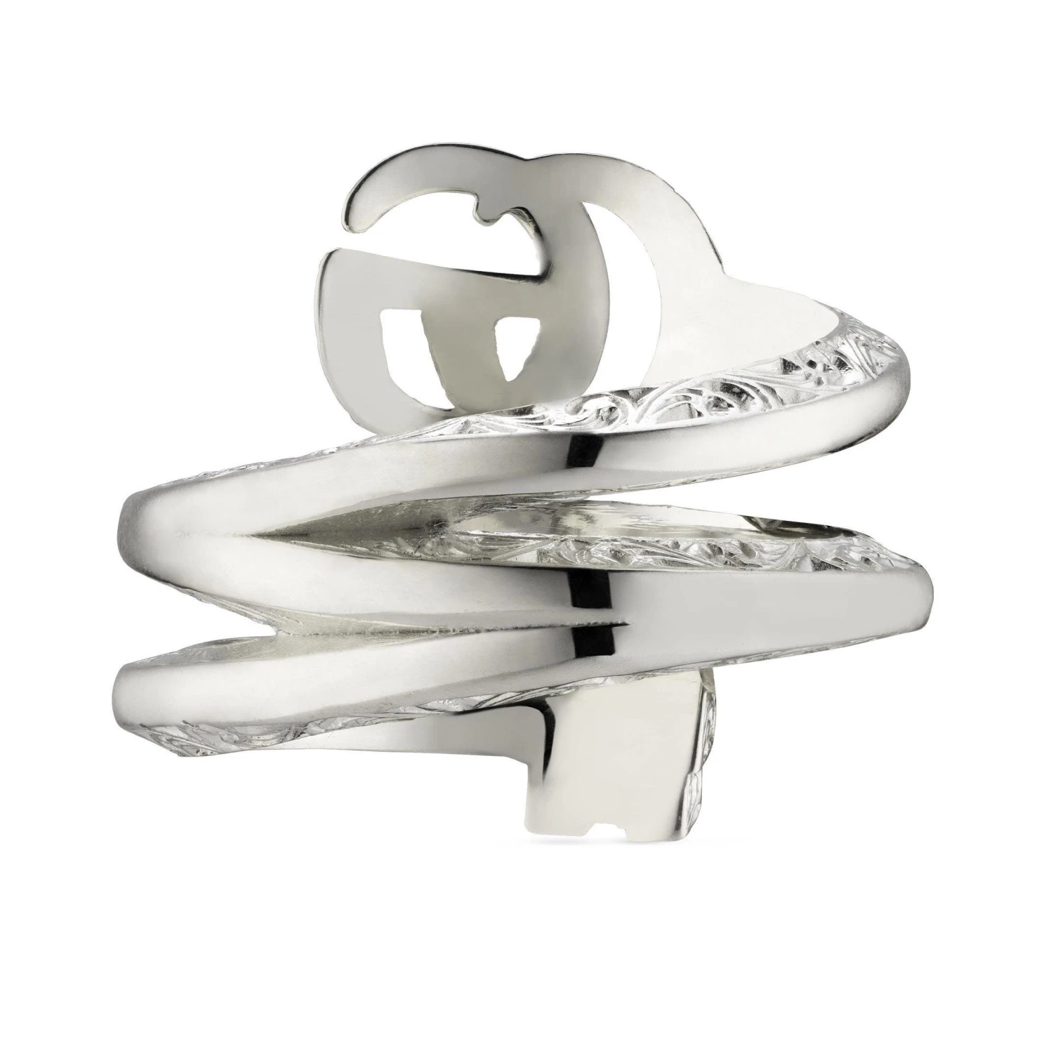 Gucci GG Marmont Silver Ring - Image 3