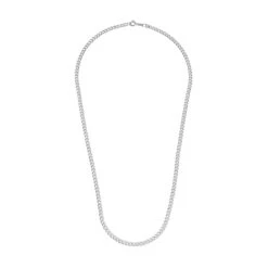 Silver Curb Chain
