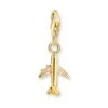 Thomas Sabo 18ct Gold Aeroplane Charm
