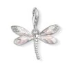 Thomas Sabo Generation Charm Club Silver Dragonfly Cubic Zirconia Charm