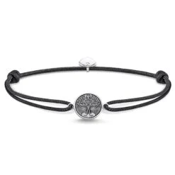 Thomas Sabo Little Secret Tree Of Love Black Bracelet
