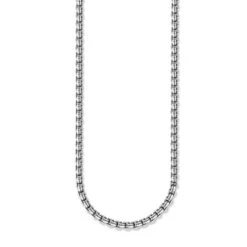 Thomas Sabo Silver Blackened Venezia Chain Necklace