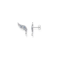 Thomas Sabo Silver Cubic Zirconia Phoenix Wing Earrings