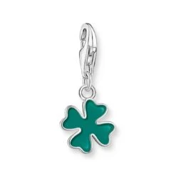 Thomas Sabo Silver Four Leaf Clover Charm