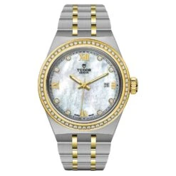 Tudor Royal 28 Two-Tone Diamond Automatic Ladies Watch