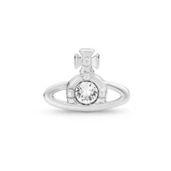 Vivienne Westwood Nano Cubic Zirconia Men's Single Stud Earring