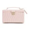 WOLF Caroline Rose Quartz Medium Jewellery Box